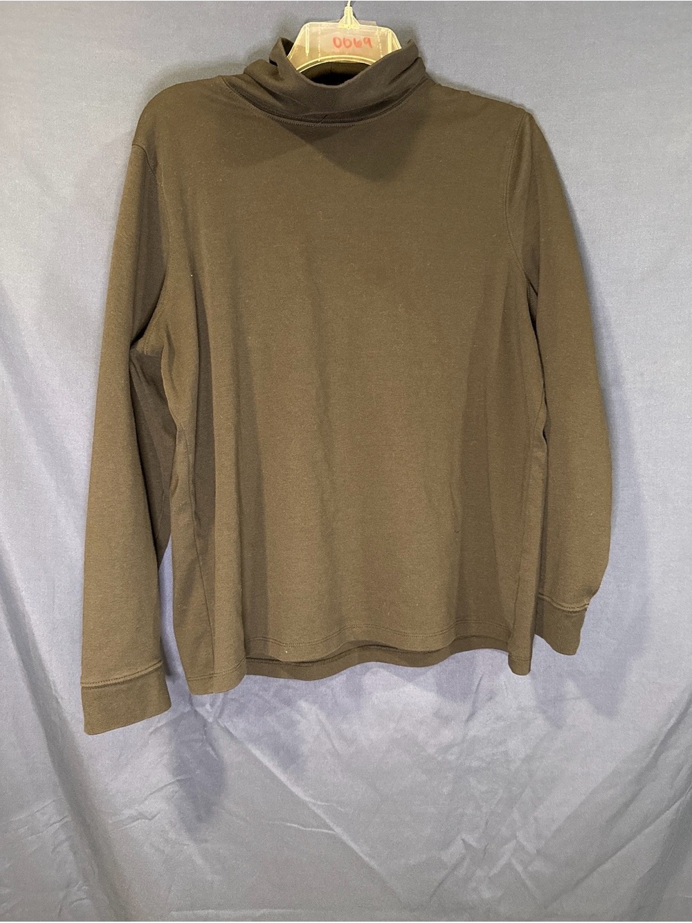 L.L. Bean Black Long Sleeve Turtleneck Top